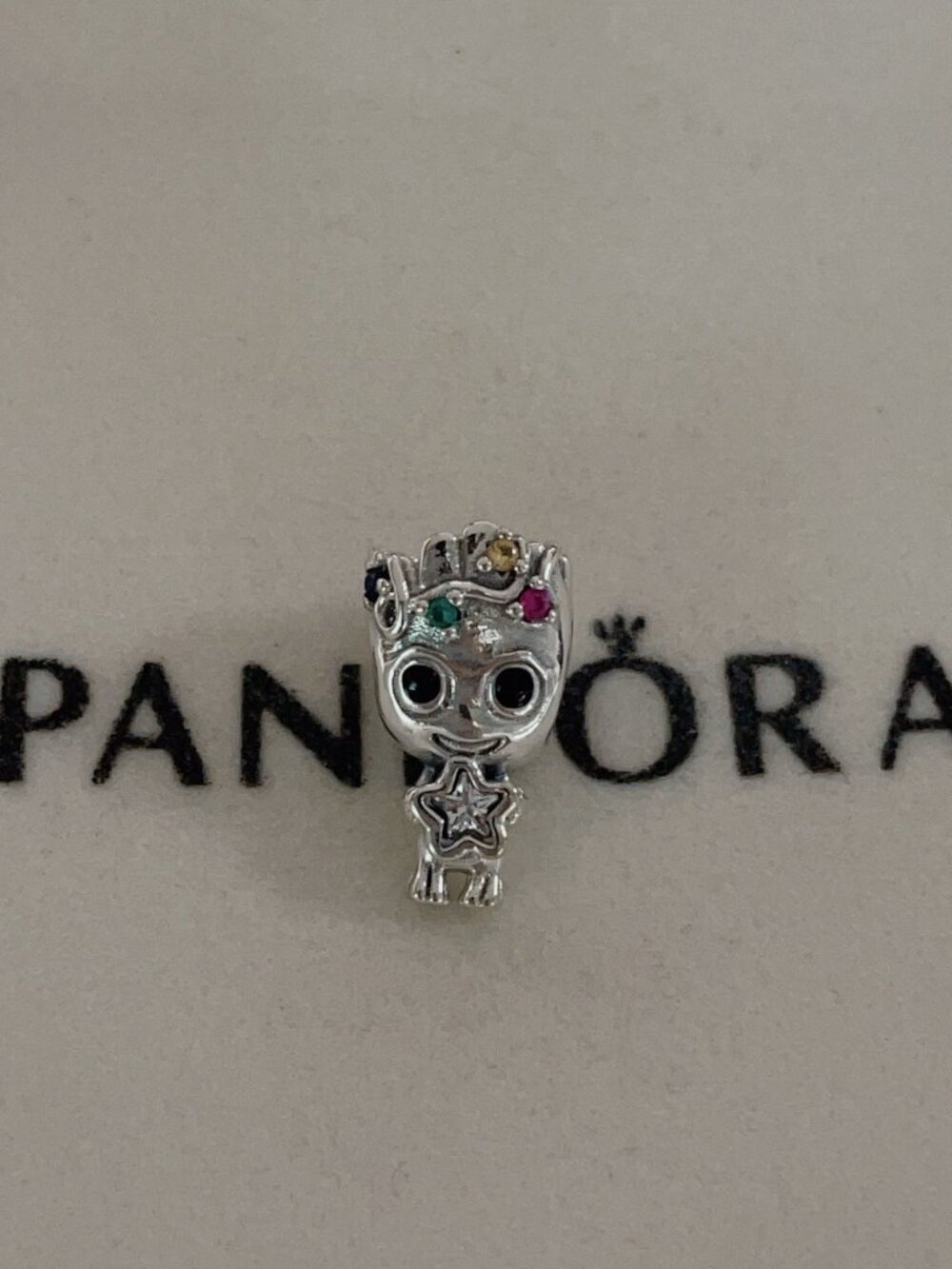 Pandora Marvel Groot Star Charm